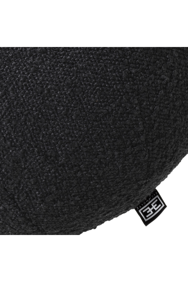 Black Bouclé Ball Cushion | Eichholtz Palla | Eichholtzmiami.com
