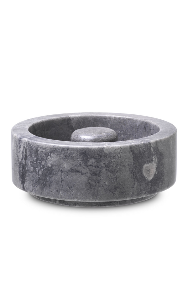 Gray Marble Round Bowl | Eichholtz Poulsen | Eichholtz Miami