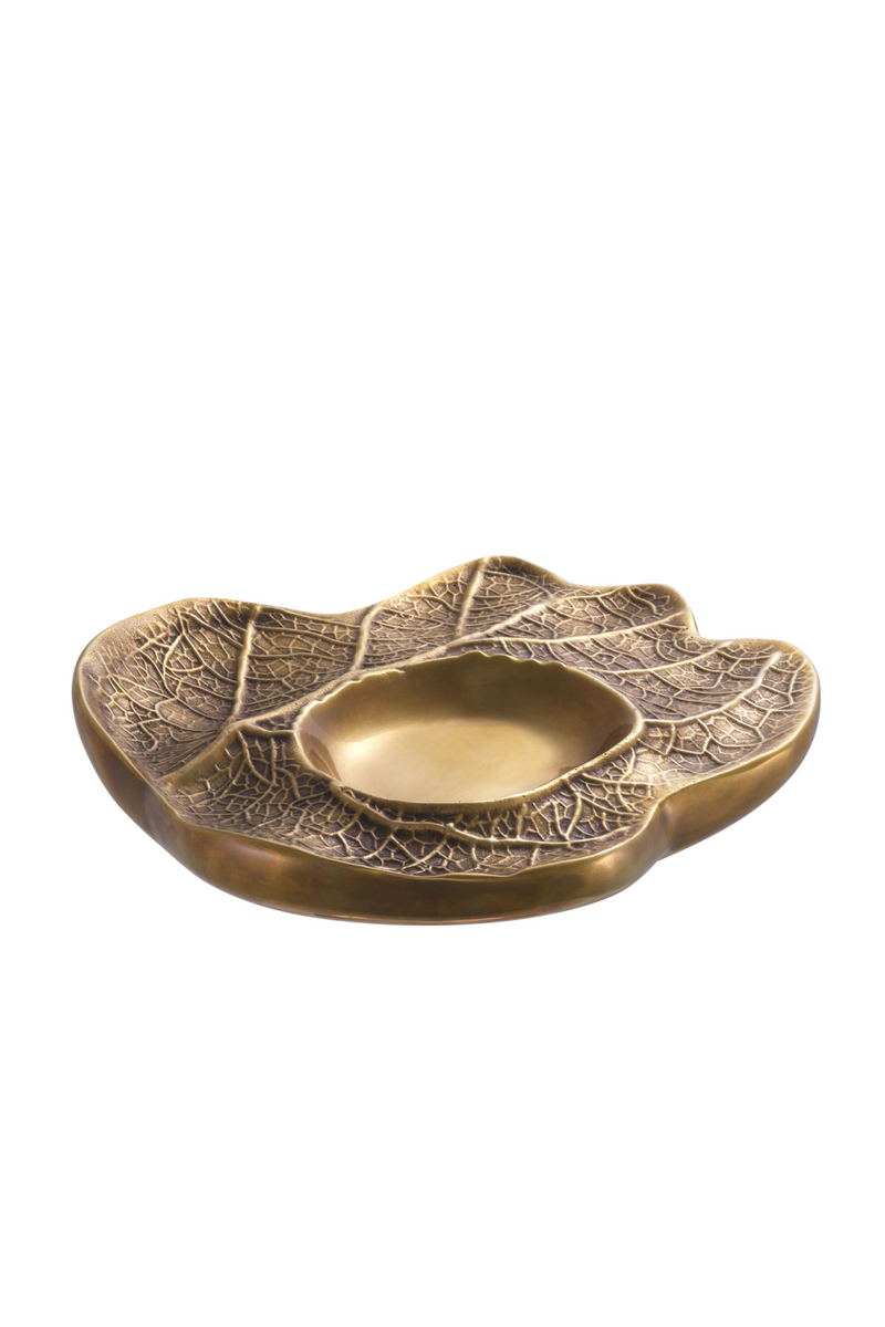 Vintage Brass Leaf Bowl | Eichholtz Clemence | Eichholtzmiami.com
