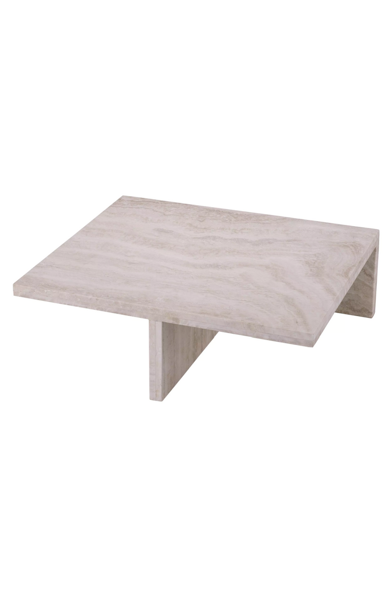 Minimalist Travertine Coffee Table | Eichholtz Amara | Eichholtzmiami.com