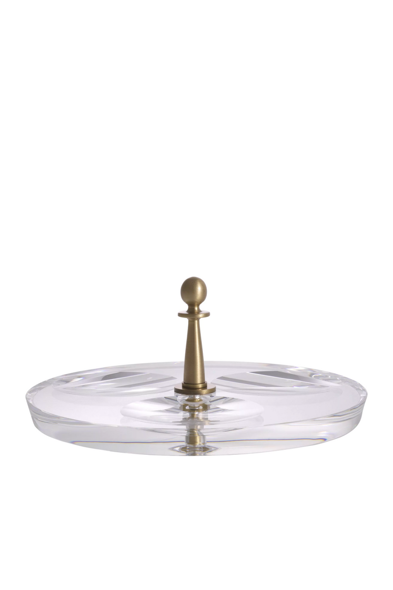 Round Decorative Glass Tray | Eichholtz Krone | Eichholtzmiami.com