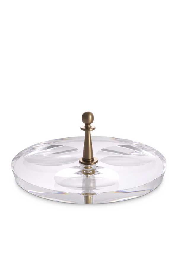 Round Decorative Glass Tray | Eichholtz Krone | Eichholtzmiami.com