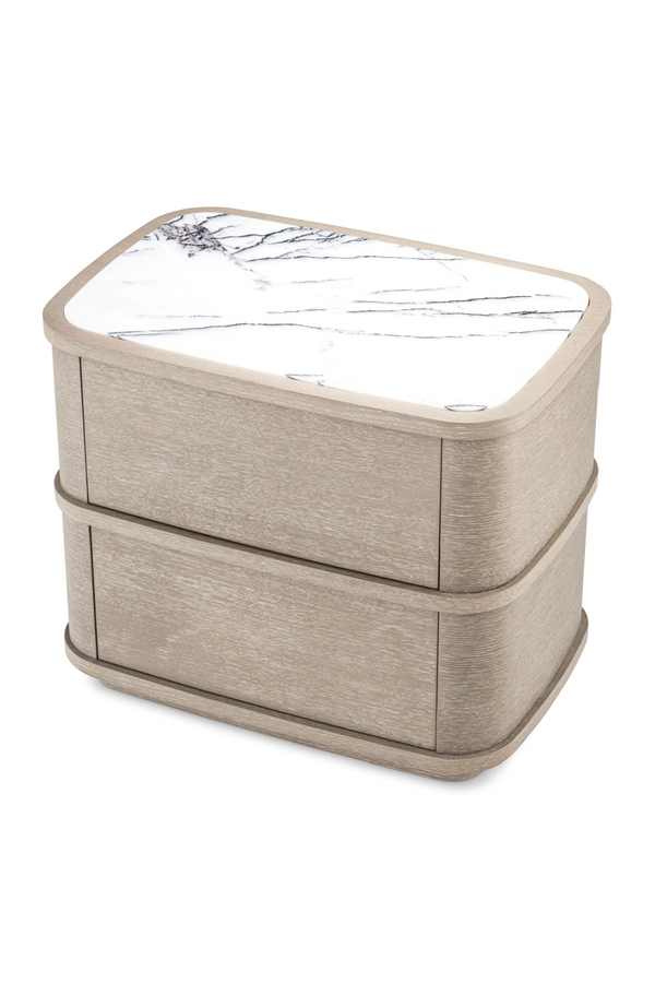 Marble Top Contemporary Nightstand | Eichholtz Cabana | Eichholtzmiami.com