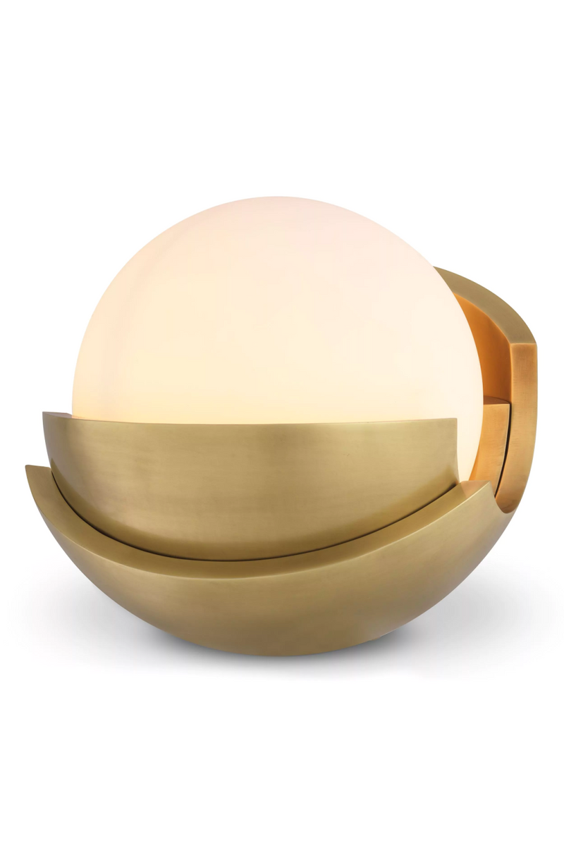 Modern Brass Globe Table Lamp | Eichholtz Cabo | Eichholtzmiami.com