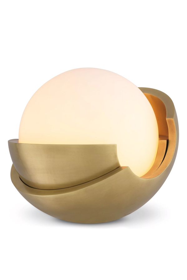 Modern Brass Globe Table Lamp | Eichholtz Cabo | Eichholtzmiami.com