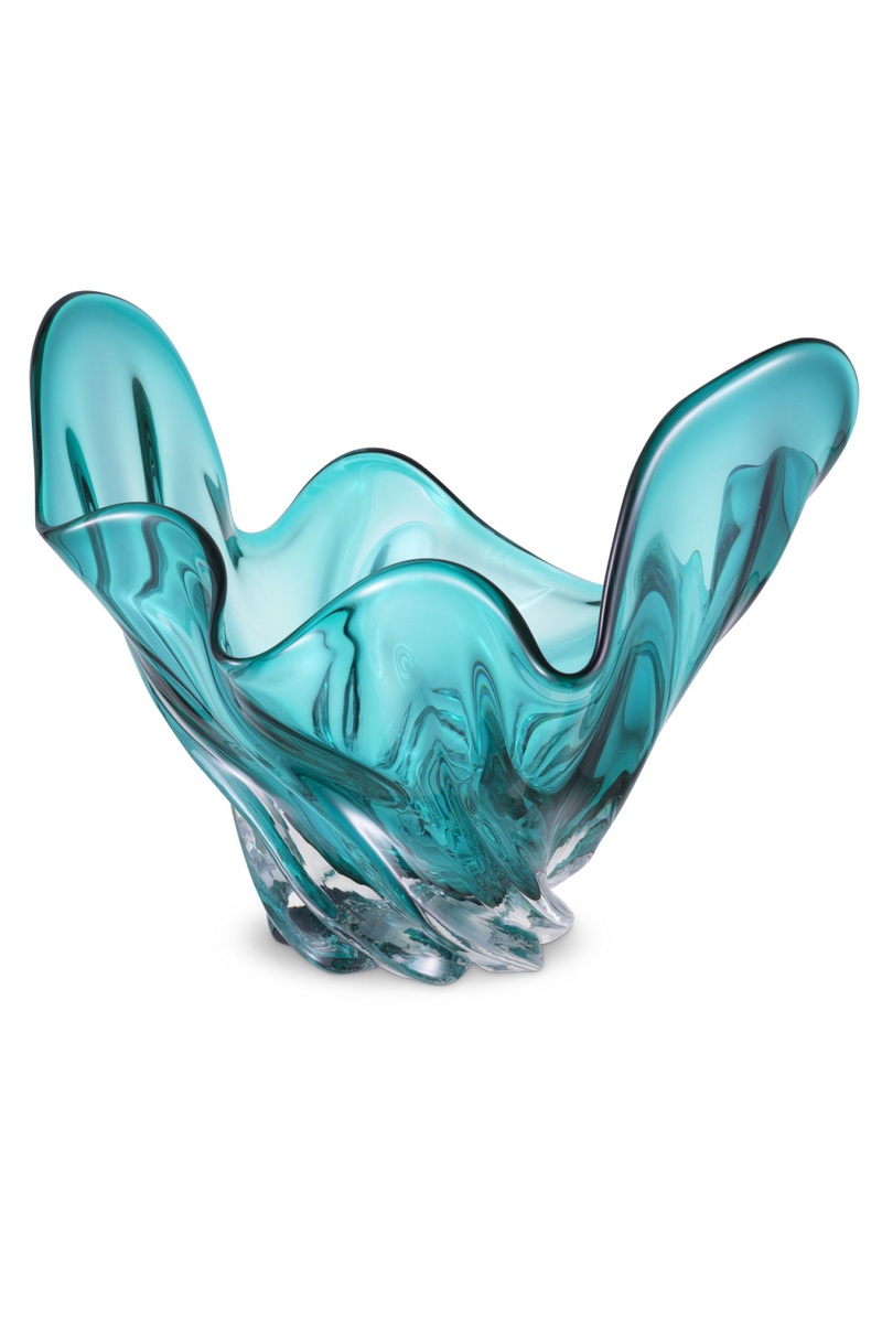 Turquoise Hand-Blown Bowl | Eichholtz Ace | Eichholtz Miami