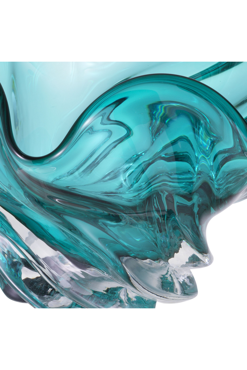 Turquoise Hand-Blown Bowl | Eichholtz Ace | Eichholtz Miami