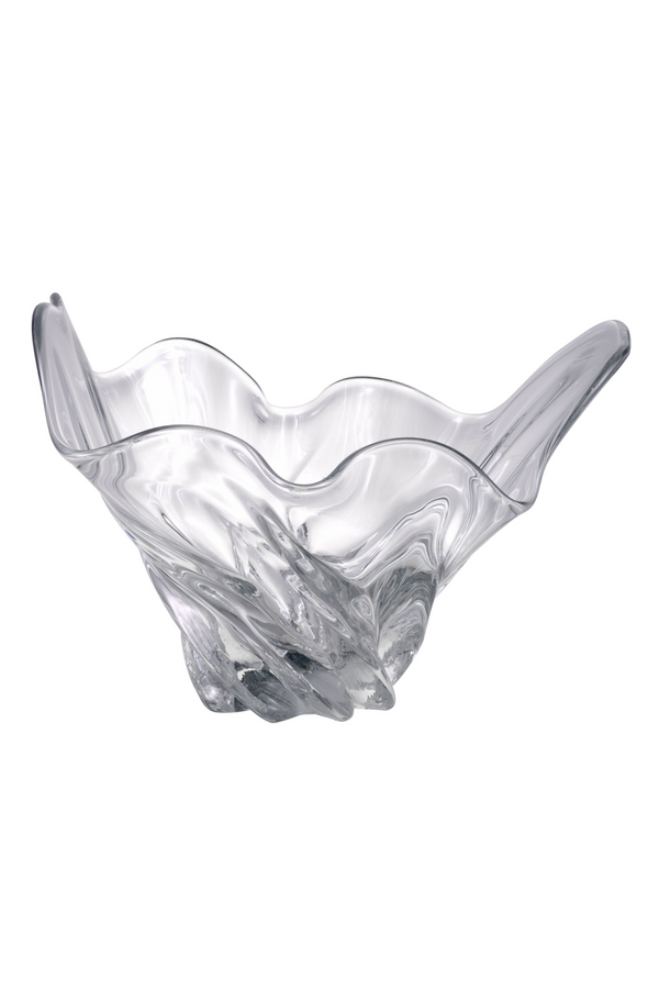 Clear Glass Hand-Blown Bowl | Eichholtz Ace | Eichholtzmiami.com