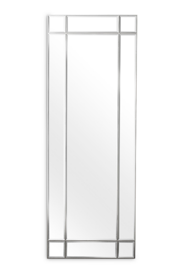 Nickel Framed Bevelled Mirror | Eichholtz Beaumont | Eichholtzmiami.com