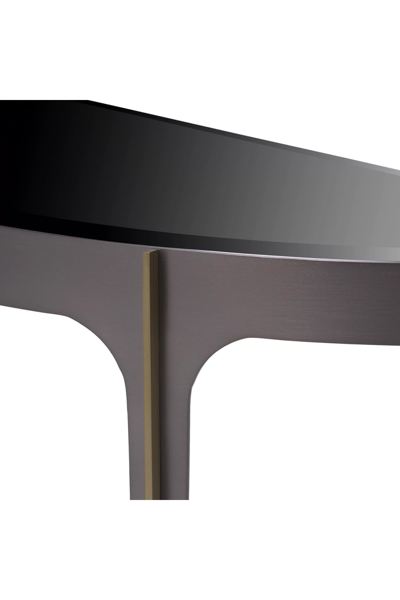 Semi-Circular Glass Console Table | Eichholtz Artemisa | Eichholtzmiami.com