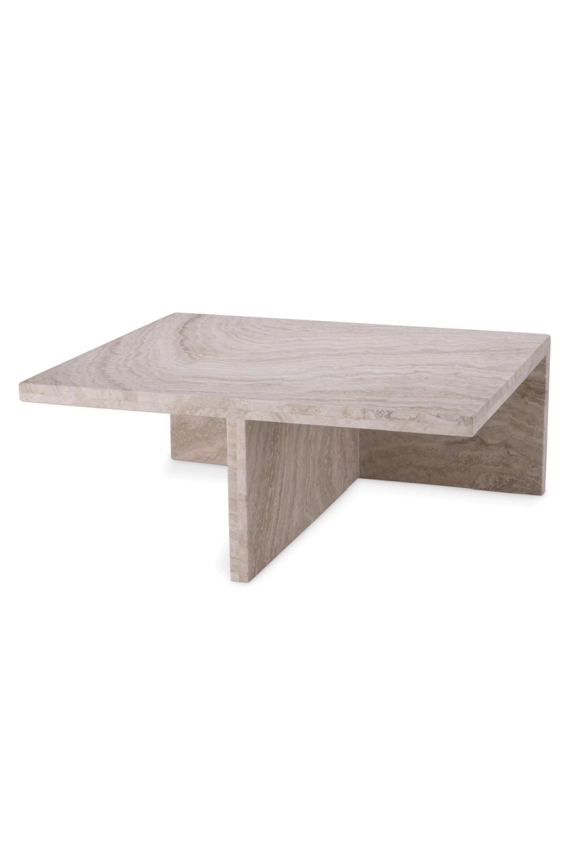 Minimalist Travertine Coffee Table | Eichholtz Amara | Eichholtzmiami.com