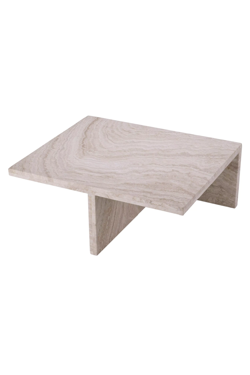 Minimalist Travertine Coffee Table | Eichholtz Amara | Eichholtzmiami.com