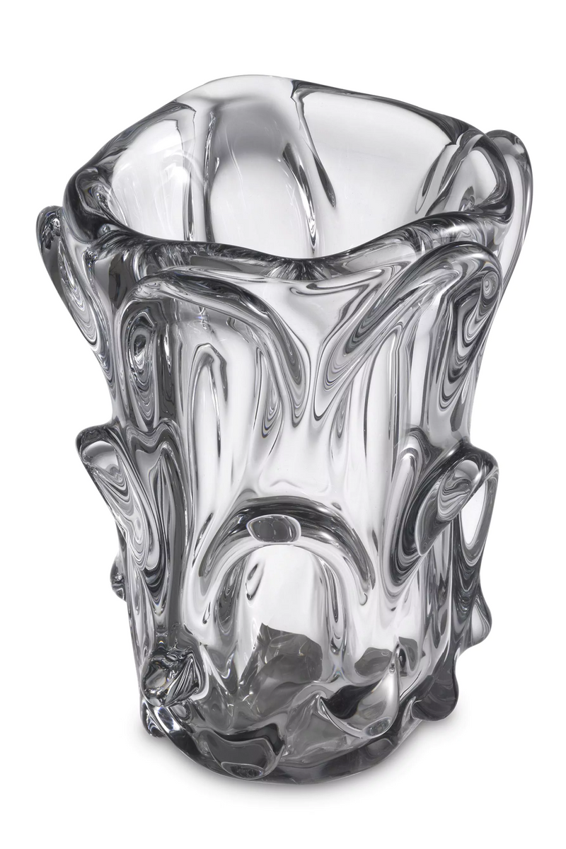 Organic Shape Glass Vase L | Eichholtz Aila | Eichholtzmiami.com
