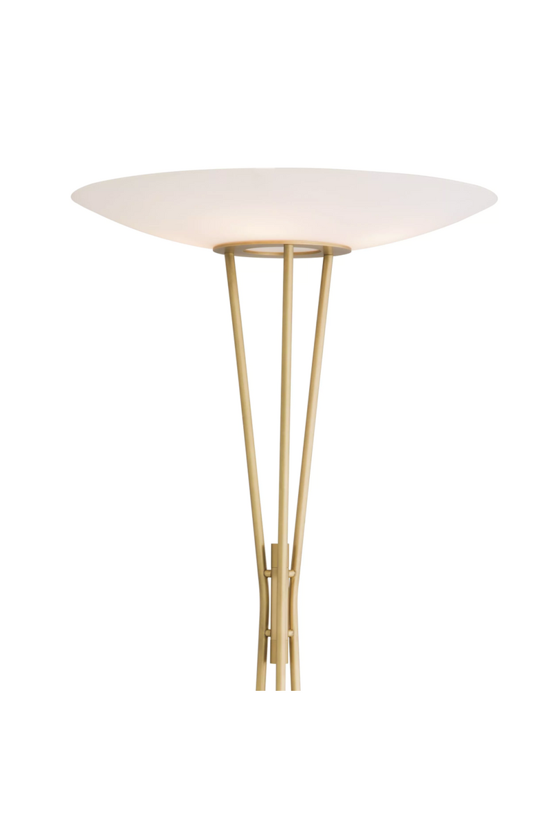 White Glass Floor Lamp | Eichholtz Collina | Eichholtzmiami.com