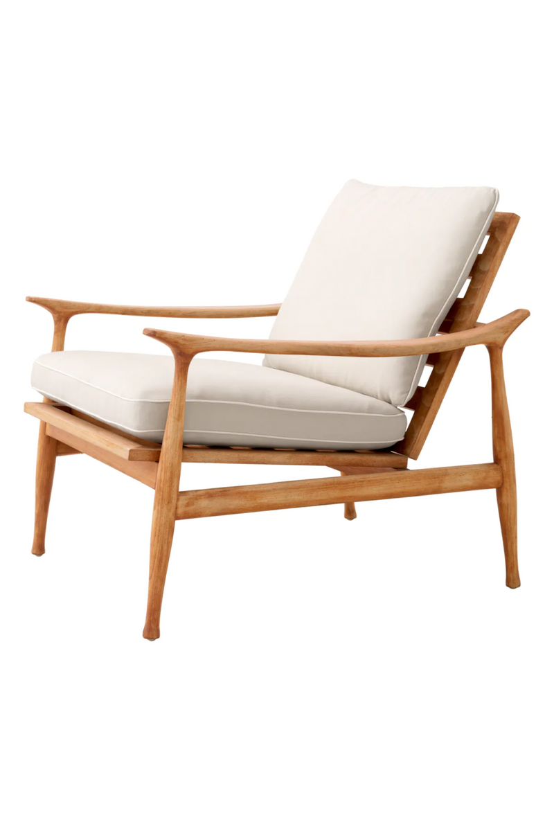 Natural Teak Outdoor Lounge Chair | Eichholtz Manzo | Eichholtzmiami.com