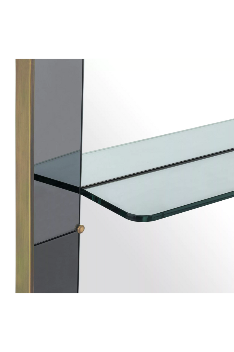 Modern Mirror With Glass Shelf | Eichholtz Bellana | Eichholtzmiami.com