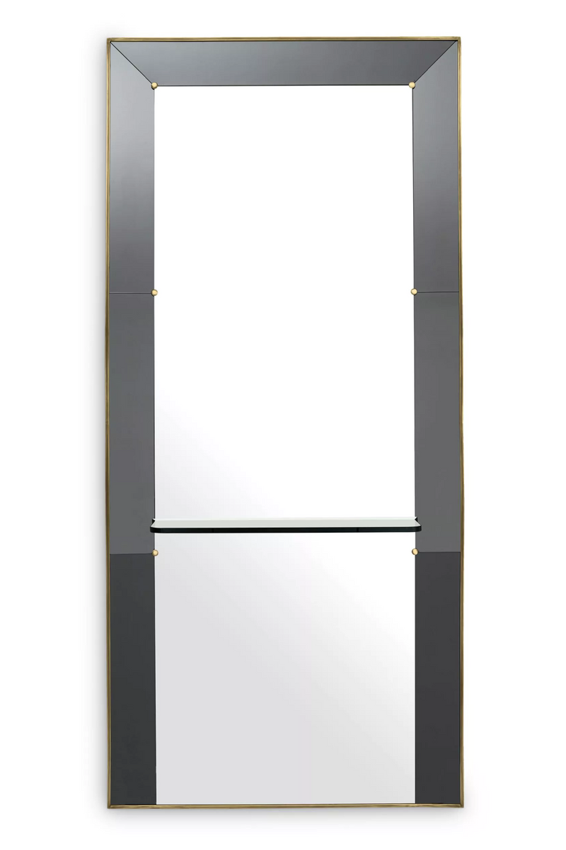 Modern Mirror With Glass Shelf | Eichholtz Bellana | Eichholtzmiami.com