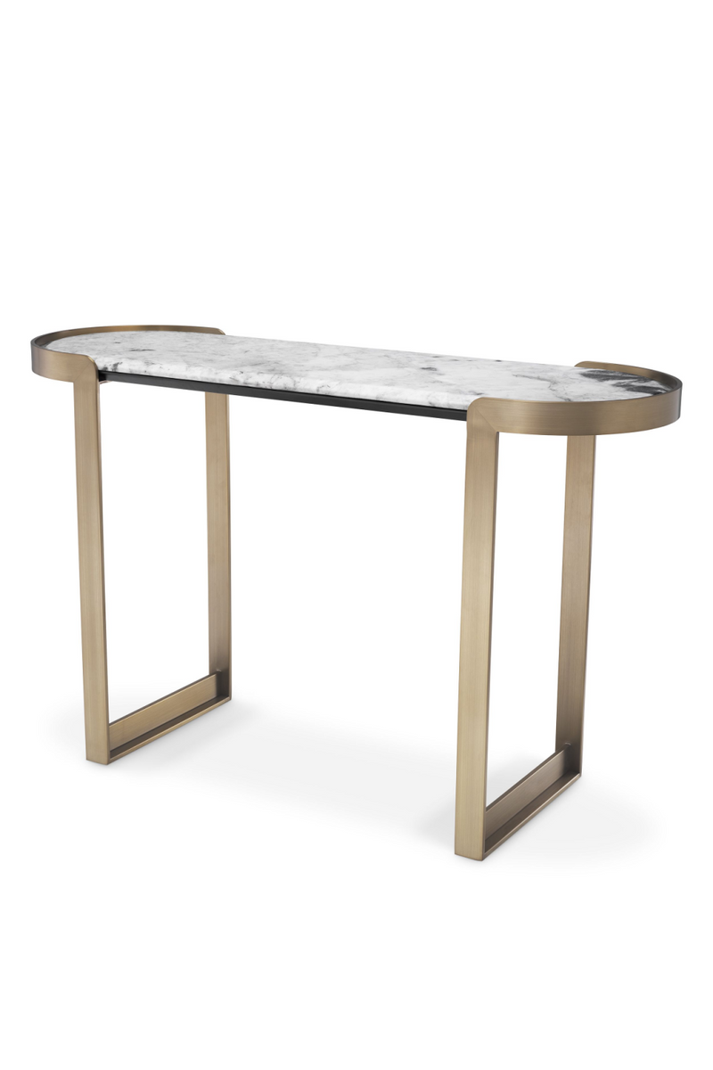 White Marble Console Table | Eichholtz Fabio | Eichholtzmiami.com