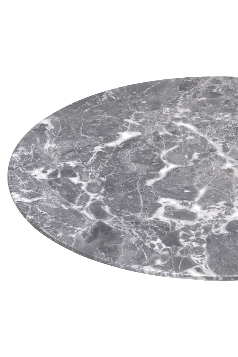 Gray Marble Pedestal Dining Table | Eichholtz Flow | Eichholtzmiami.com