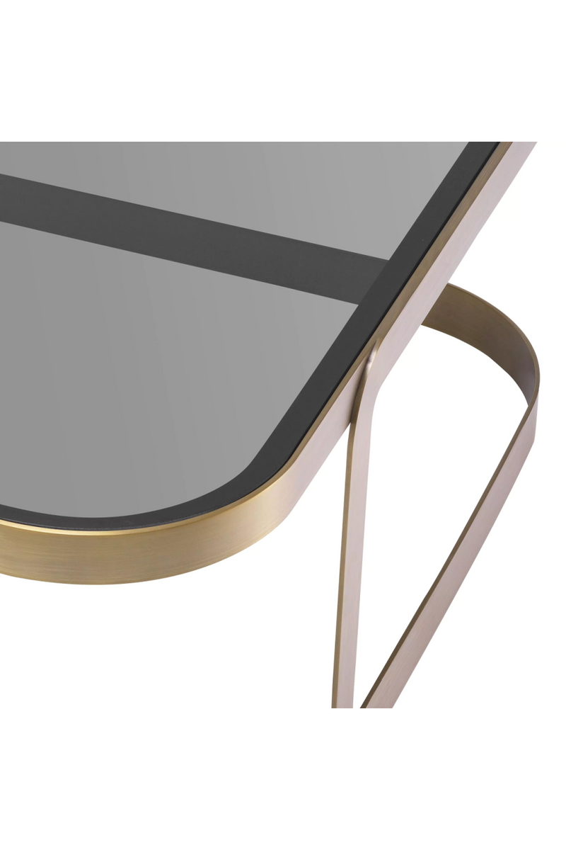 Architectural Brass Framed Coffee Table | Eichholtz Numa | Eichholtzmiami.com