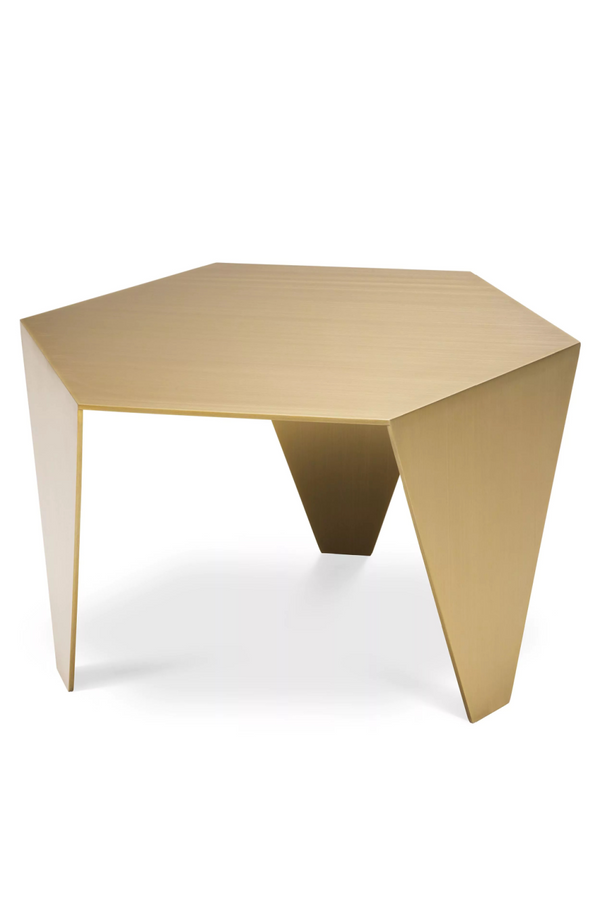 Hexagonal Contemporary Side Table | Eichholtz Metro Chic | Eichholtzmiami.com