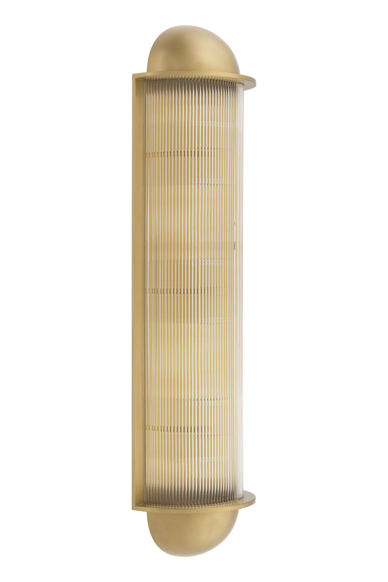 Elongated Brass Wall Lamp | Eichholtz Paolino | Eichholtz Miami