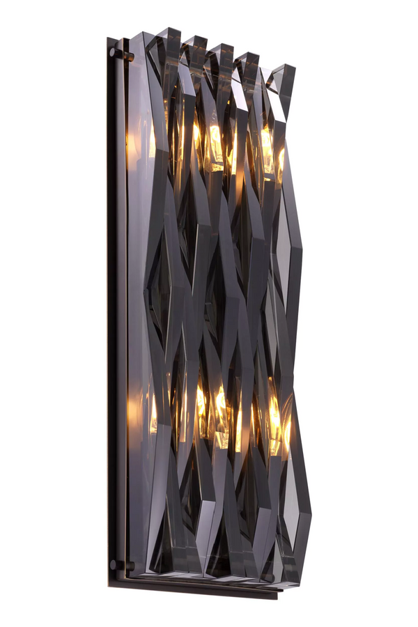 Geometrical Glass Wall Lamp L | Eichholtz Nuvola | Eichholtz Miami