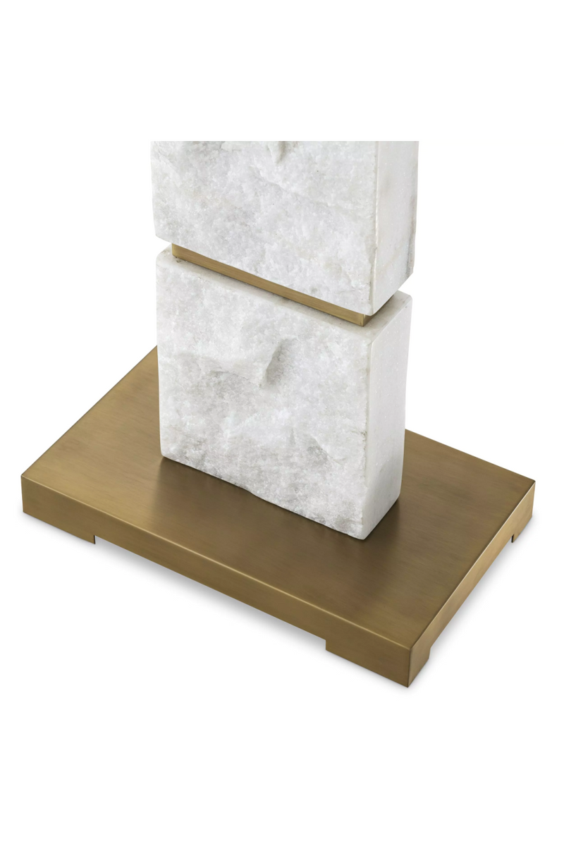 Sculptural Marble Floor Lamp | Eichholtz Newton | Eichholtzmiami.com