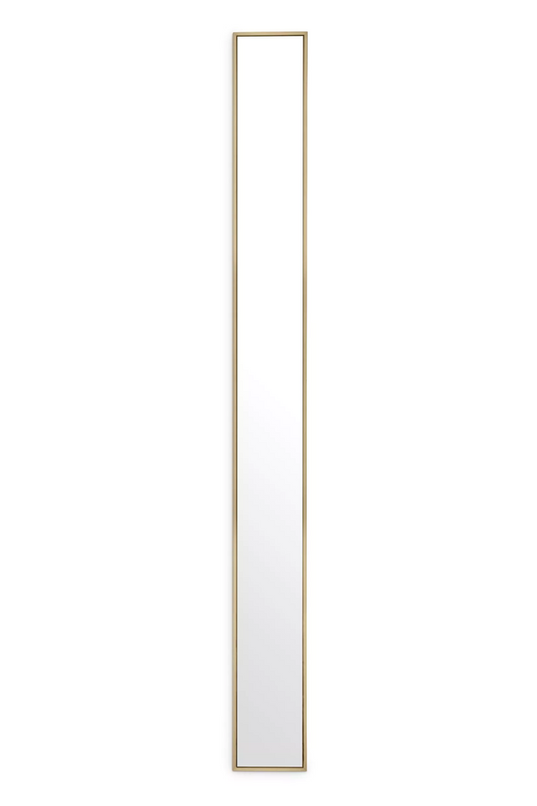 Elongated Brass Framed Mirror | Eichholtz Redondo | Eichholtzmiami.com