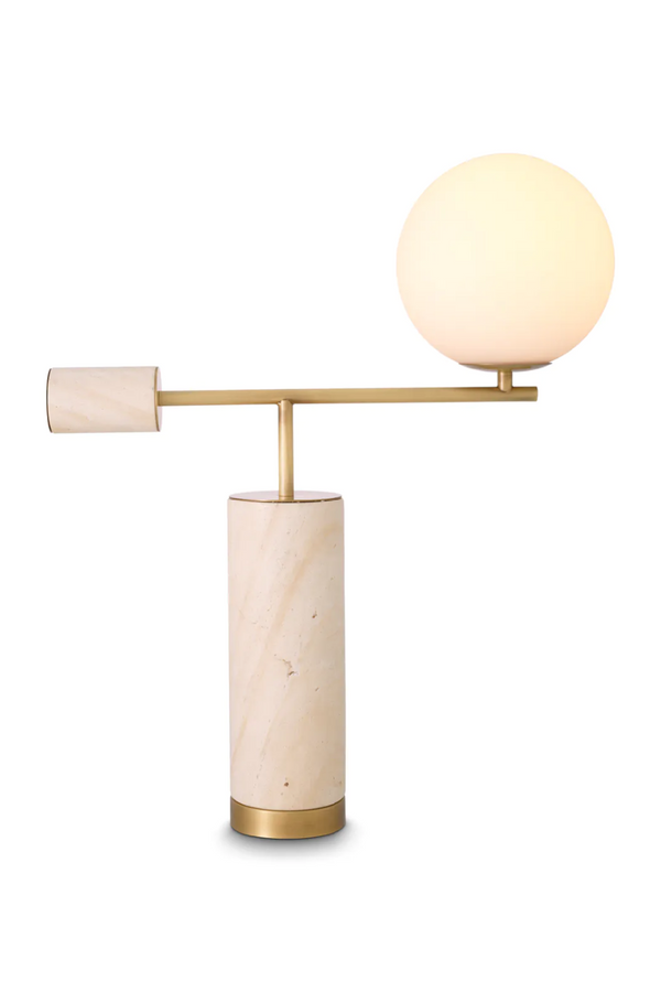 Travertine Modern Table Lamp | Eichholtz Xperience | Eichholtzmiami.com