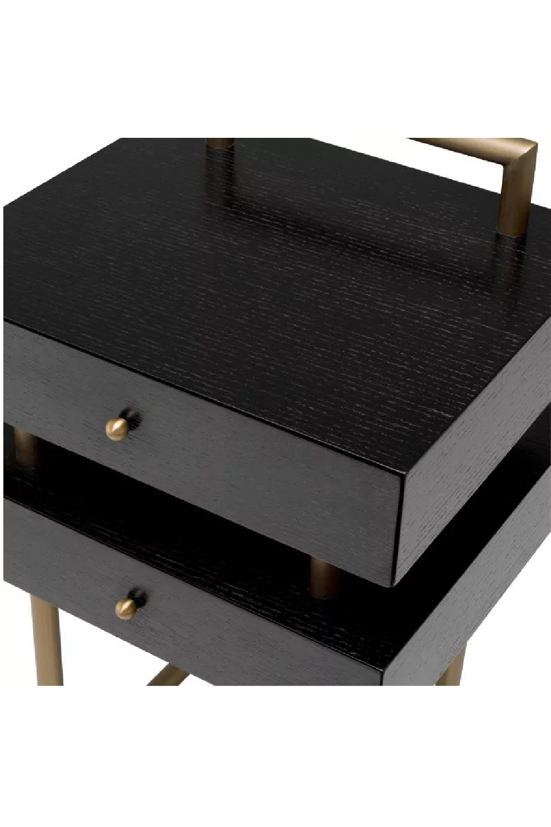 Contemporary Oak Side Table | Eichholtz Bedini | Eichholtzmiami.com