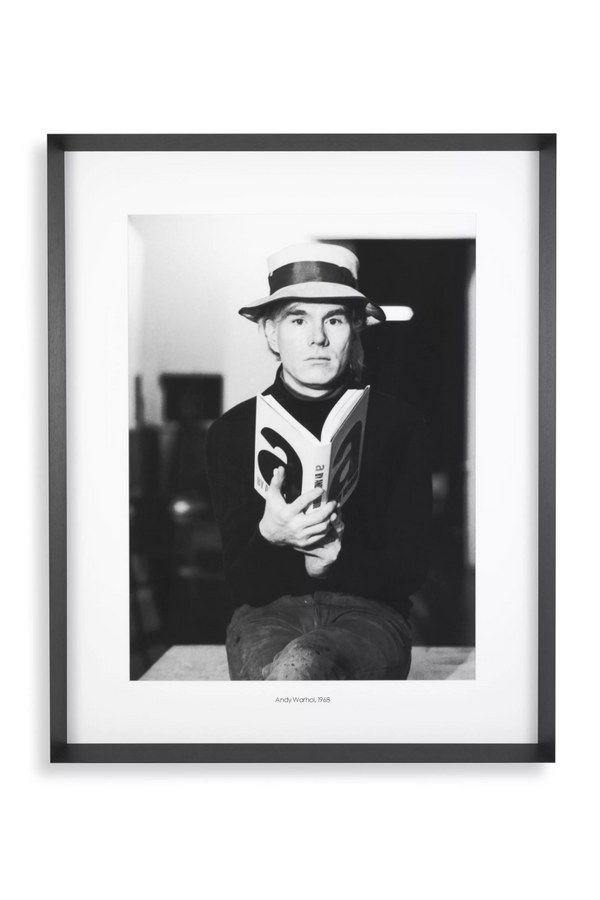 Black And White Portrait | Eichholtz Andy Warhol, 1968 | Eichholtzmiami.com
