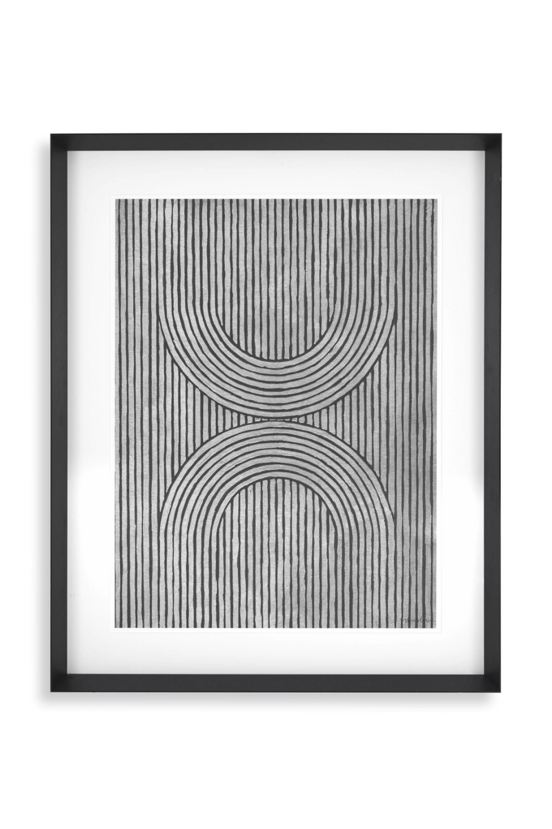 Monochrome Lines Art Prints (2) | Eichholtz Cedar Grooves | Eichholtzmiami.com