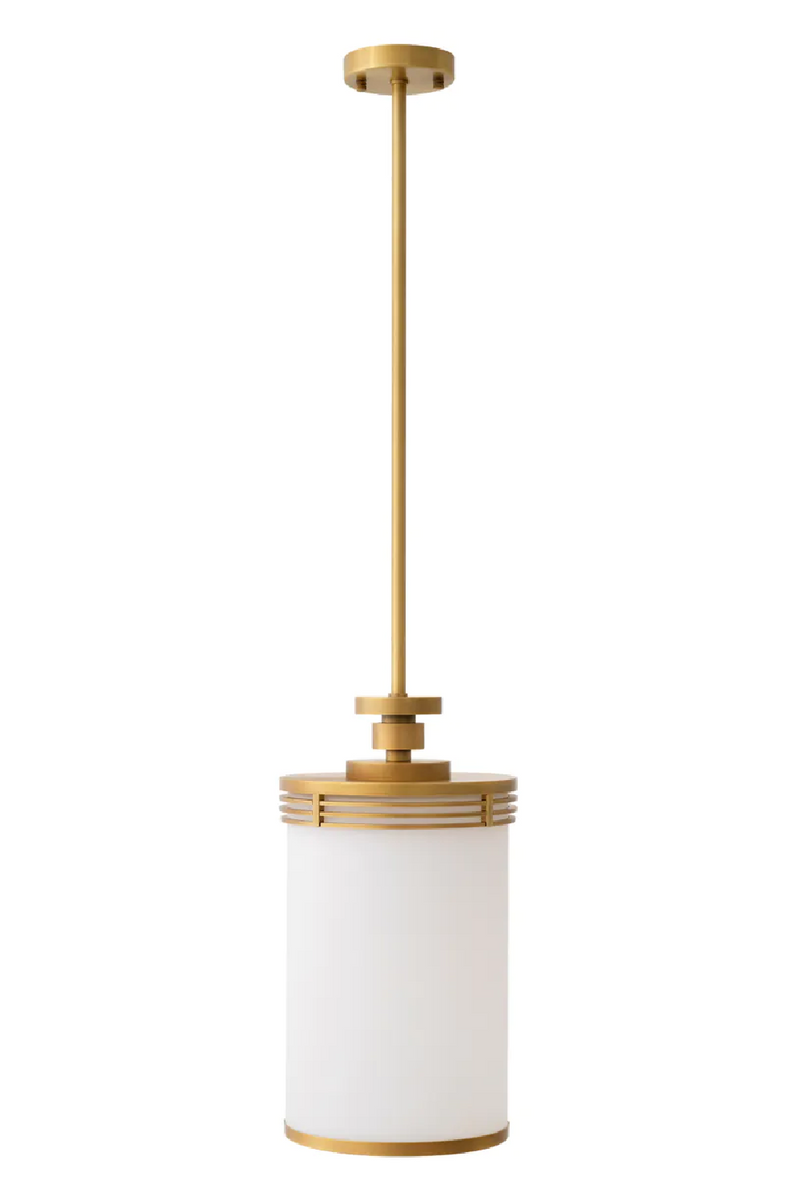 White Glass Modern Pendant Lamp | Eichholtz Fayence | Eichholtzmiami.com