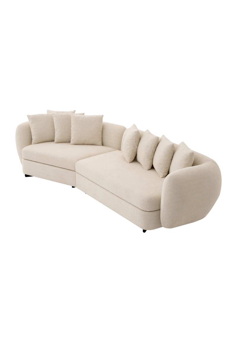 Beige Modern Sofa With Cushions | Eichholtz Sidney | Eichholtzmiami.com