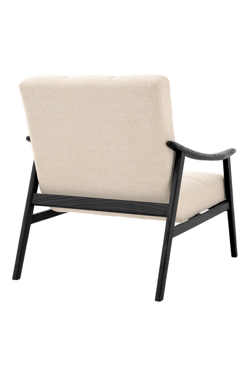 Black Frame Cushioned Lounge Chair | Eichholtz Mortensen | Eichholtzmiami.com