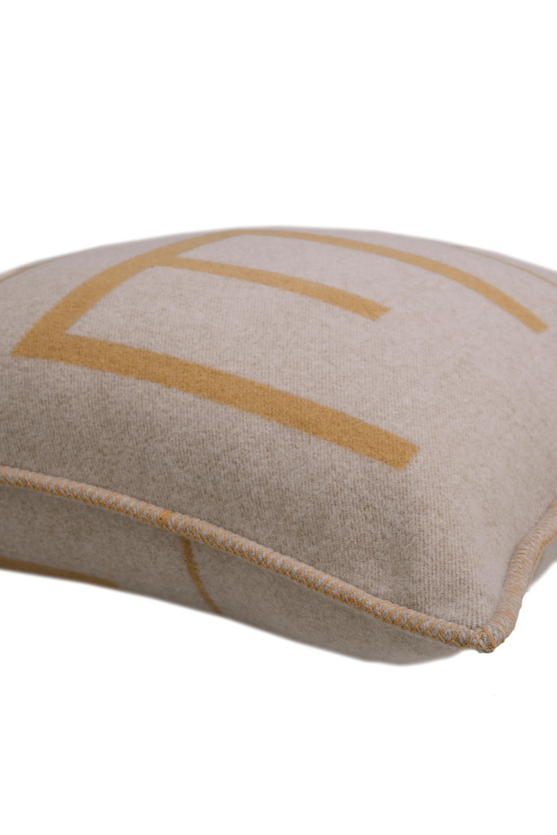 Hemstitch Wool Cushion L | Eichholtz Rhoda | Eichholtzmiami.com