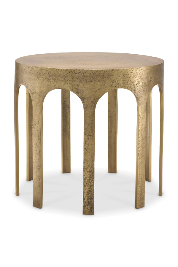 Vintage Brass Side Table | Eichholtz Gardini | Eichholtzmiami.com