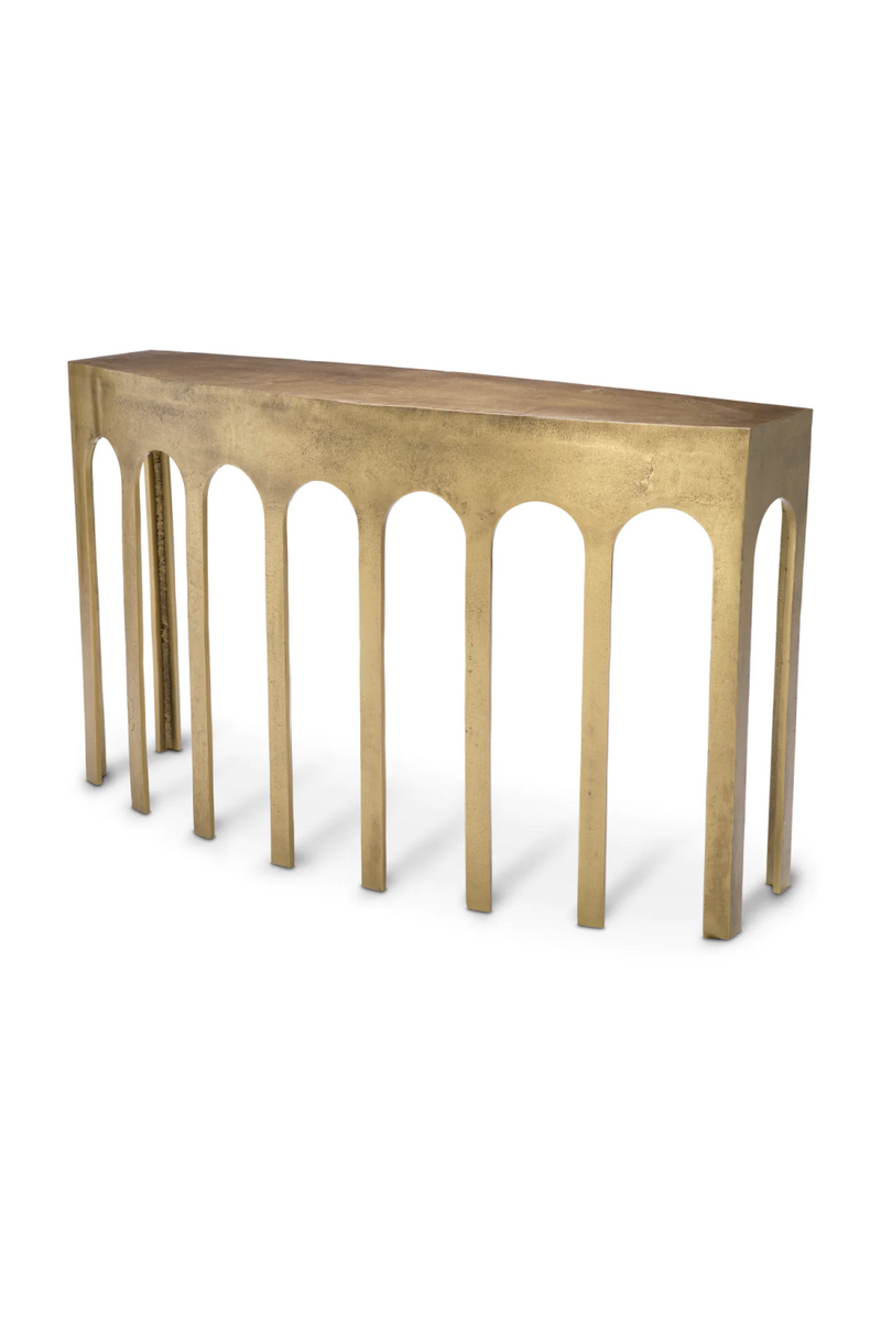 Vintage Brass Console Table | Eichholtz Gardini | Eichholtzmiami.com