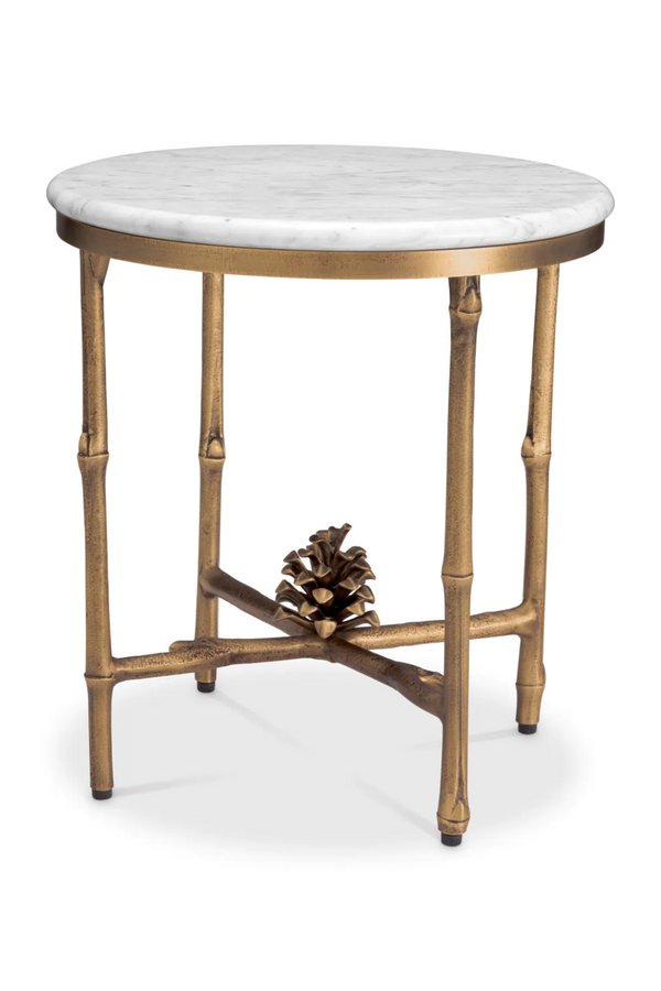 Marble Art Deco Side Table | Eichholtz Pigna | Eichholtzmiami.com