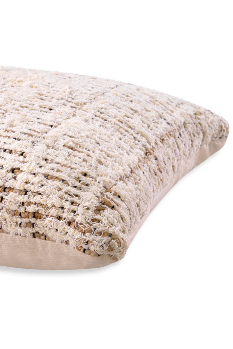 Jute And Cotton Blend Cushion | Eichholtz Amon | Eichholtzmiami.com