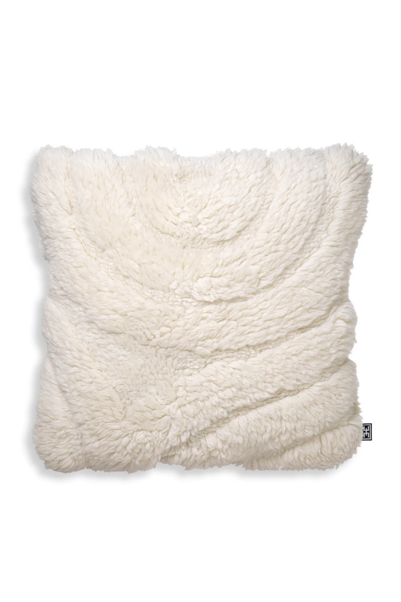 White Wool Cushion L | Eichholtz Andres | Eichholtzmiami.com