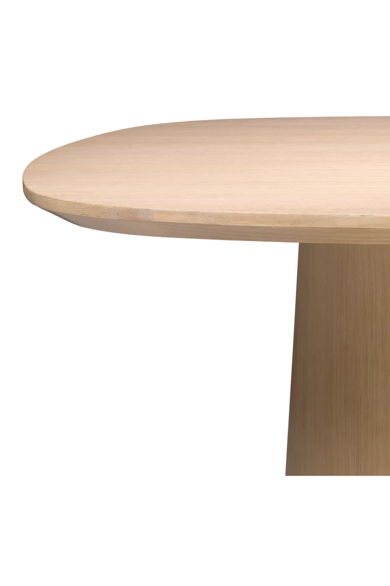 Wooden Pedestal Dining Table | Eichholtz Motto | Eichholtzmiami.com