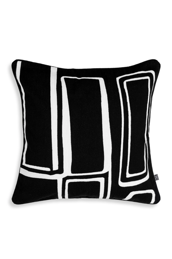 Viscose Contemporary Patterned Cushion | Eichholtz Ribeira | Eichholtzmiami.com