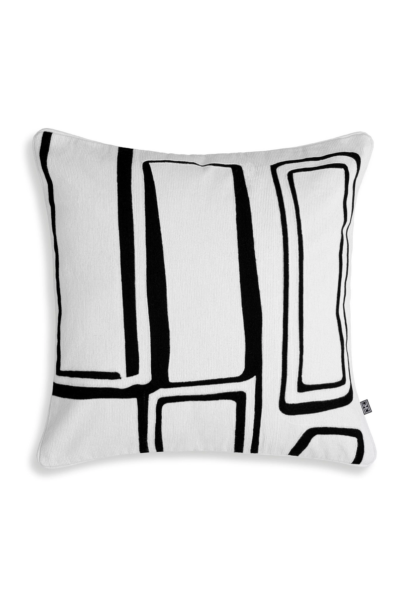 Viscose Contemporary Patterned Cushion | Eichholtz Ribeira | Eichholtzmiami.com