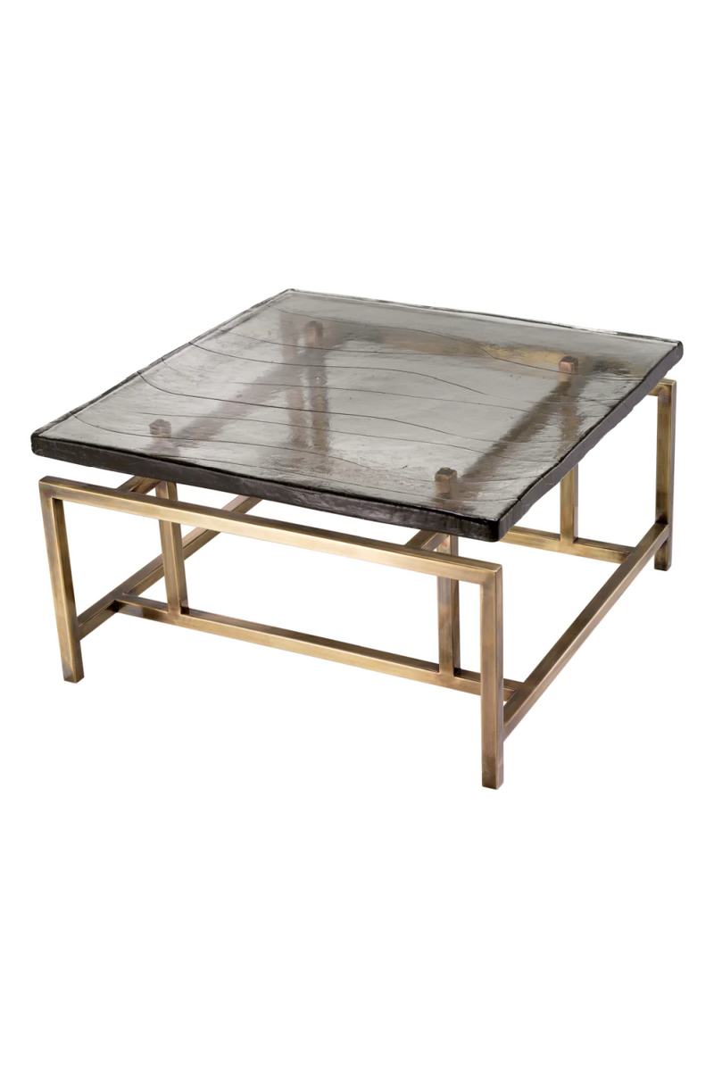 Handmade Glass Coffee Table | Eichholtz Schlumberg | Eichholtzmiami.com