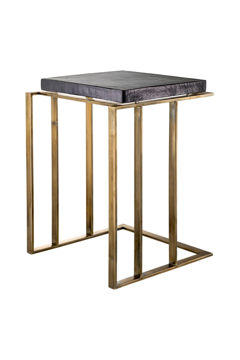 Brass Square Side Table | Eichholtz Crescent