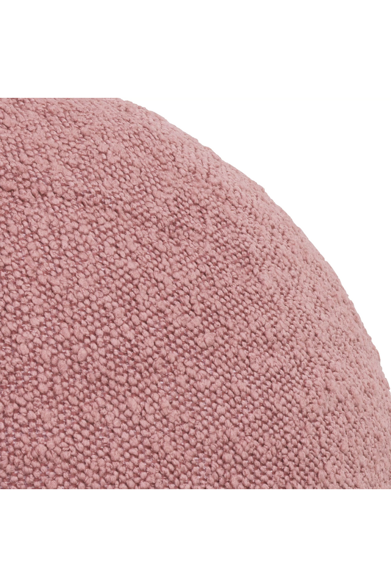 Pink Bouclé Sphere Cushion | Eichholtz Palla | Eichholtzmiami.com