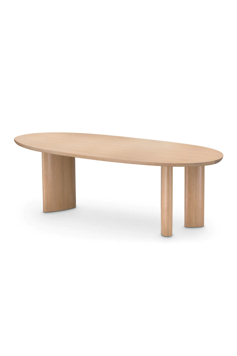 Oval Wooden Dining Table | Eichholtz Lindner | Eichholtzmiami.com