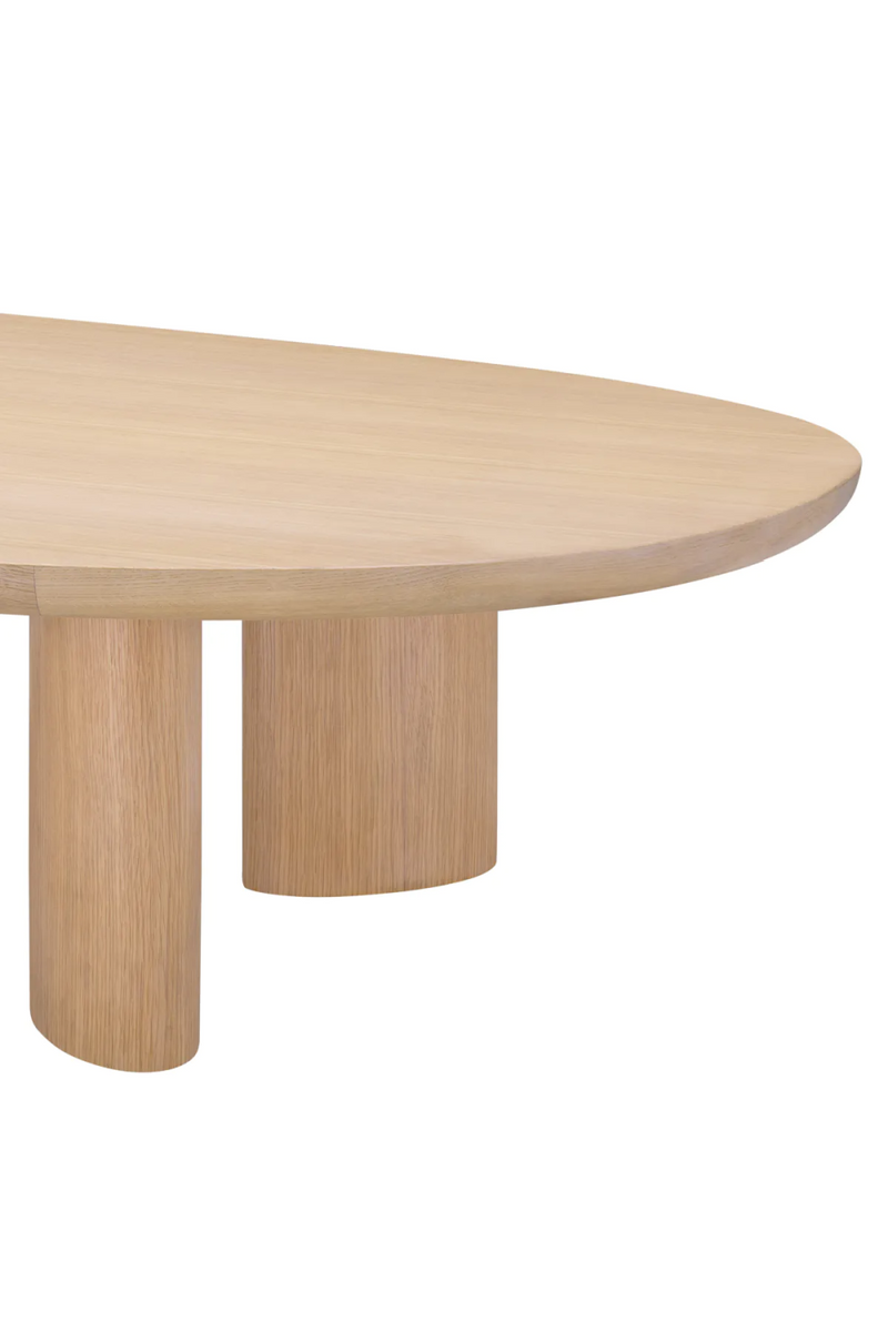 Scandi Oak Oval Coffee Table | Eichholtz Lindner | Eichholtzmiami.com